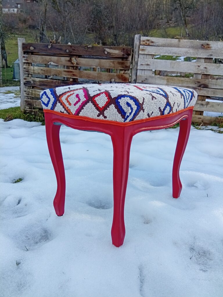 Tapissier en siège - Tabouret Louis XV