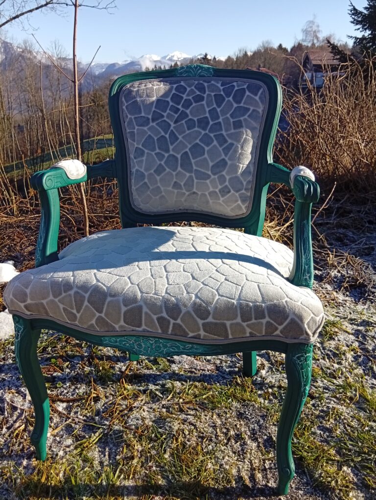 Tapissier en siège - Cabriolet Louis XV
